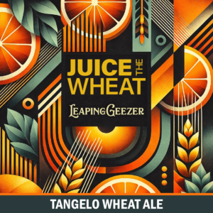 Juice the Wheat tap label 2026