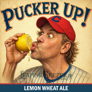 Pucker Up tap label 2026