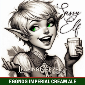 Sassy Elf tap Label 2026